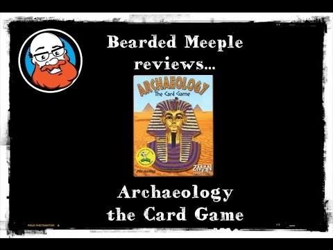 Bearded Meeple reviews Archaeology - the Card Game