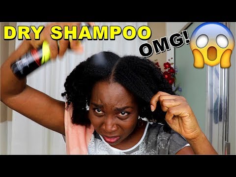 I Tried Using Tresemme Dry Shampoo on Natural Hair |...