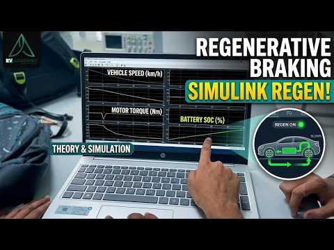Regenerative Breaking Using Matlab simulink