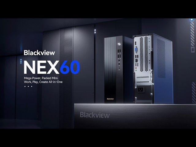 Desktop-PC Blackview NEX60 Intel Core 5 210H 16GB 512GB SSD Windows 11 Pro video