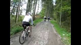 preview picture of video 'Umfahrung Wallgau - Schiebepassage beim Achensee-Radmarathon 2014'