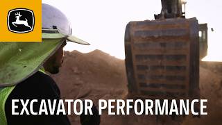 John Deere 🚜 Excavator Performance