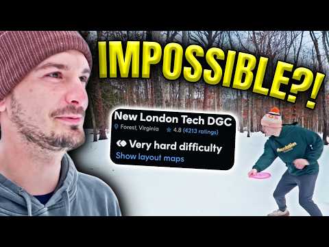 We Played the HARDEST Disc Golf Course in the WORST Conditions?! | Bad Idea