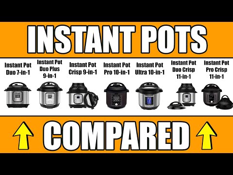 Instant Pot Pressure Cooker Models Explained - DUO vs Duo Plus vs Crisp vs Pro vs Ultra