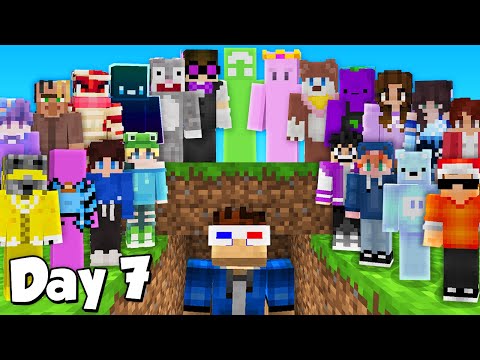 I Trapped 20 Youtubers in the Largest Hide and Seek Game