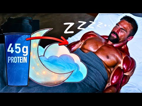 Protein Before Bed - Does it Really Help Build Muscle Faster? (This new study is fantastic!)