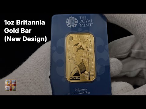 Check out the 1oz Britannia Gold Bar (New Design)