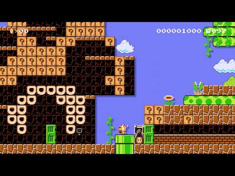 Captain Toad! ~ by thez ~ SUPER MARIO MAKER Raw GAMEPLAY