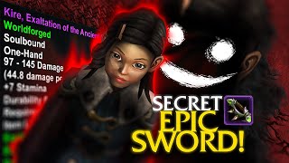 this creepy girls SECRET involves a FREE EPIC SWORD in Warcraft reborn - ascension bronzebeard!