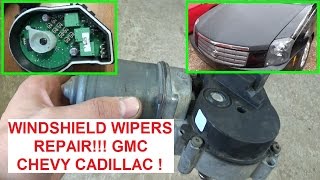 Windshield Wipers not wroking or Cannot TURN OFF Cadillac CTS DTS CHEVROLET BUICK GMC
