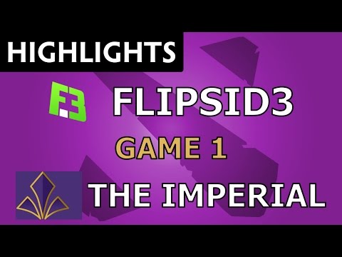 FlipSid3 Tactics vs The Imperial [Game 1] LootMarket Invitational - Dota Highlights