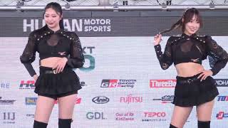 2024 SUPER FORMULA Rd.4 FUJI RQ07 #50 正智寧音子 霧島聖子  B Max レースクイーンステージ 4K