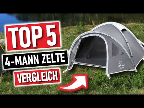 Die besten 4 PERSONEN ZELTE 2026 | Top 5 4 Mann Zelte im Vergleich