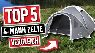 Die besten 4 PERSONEN ZELTE 2025 | Top 5 4 Mann Zelte im Vergleich