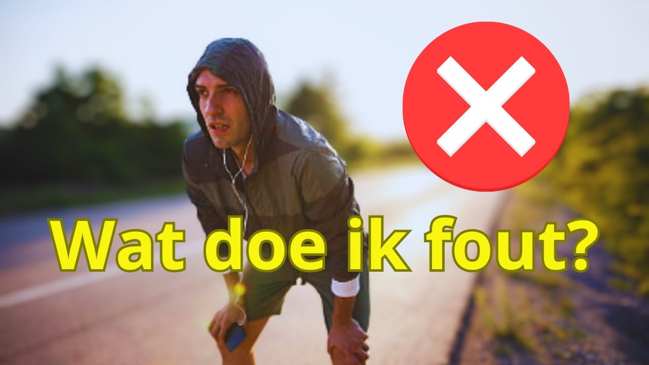 Grootste Fouten Die Beginnende Hardlopers Maken