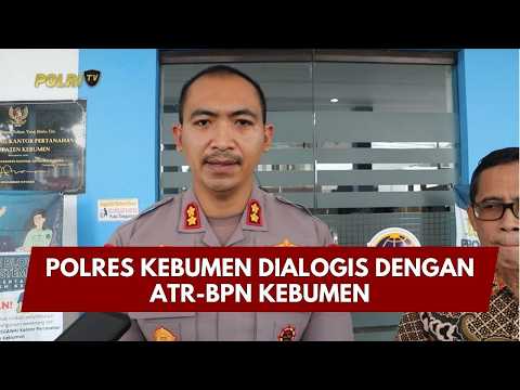 PRESISI UPDATE: POLRES KEBUMEN DIALOGIS DENGAN ATR-BPN KEBUMEN 06/03/26 (16.00)