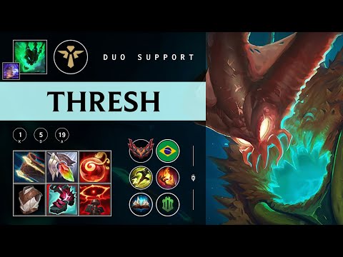 Thresh Support vs Poppy - BR Grandmaster Patch 25.23