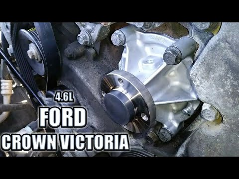 WATER PUMP REPLACEMENT (1998-2011 FORD CROWN VICTORIA)