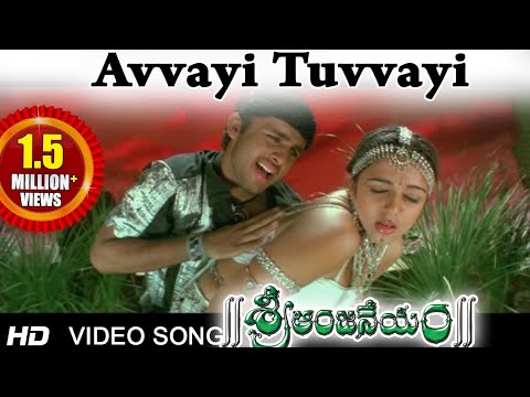 Sri Anjaneyam । Avvayi Tuvvayi Video Song | Nithin, Charmi
