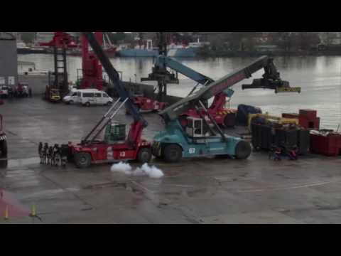 SIMULACRO DE ATAQUE TERRORISTA EN DOCK SUD