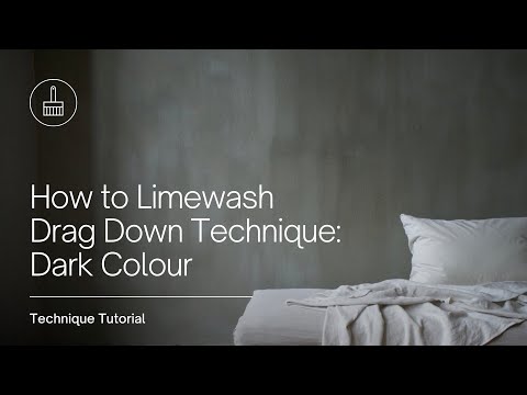 Bauwerk Colour – How to Limewash Inside Dragdown Technique Colour Seaweed