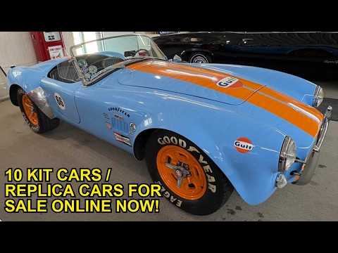 10 KIT CARS / REPLICAS for Sale Online Now Across North America, Links to the Ads included Below