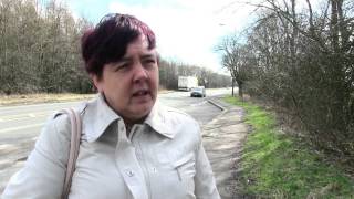 Aycliffe Mayor Wendy Hillary on A167 accident