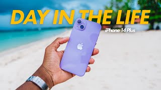 iPhone 14 Plus Real Day In The Life Review (Battery & Camera Test) - 1 Year Later!