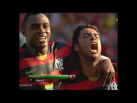 Flamengo 5 x 2 Palmeiras - Campeonato Brasileiro 2008