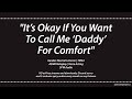 ASMR Soft British Boyfriend Lets You Call Him Daddy TM4A Romantic Comfort