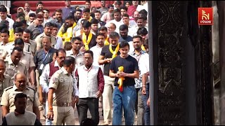 ମହାପ୍ରଭୁଙ୍କ ଆଶିଷ ନେଲେ କୋଚ ଓ କ୍ଯାପଟେନ । ଶ୍ରୀମନ୍ଦିରରେ 