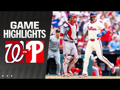 Nationals vs. Phillies Game Highlights (5/19/24) | MLB Highlights