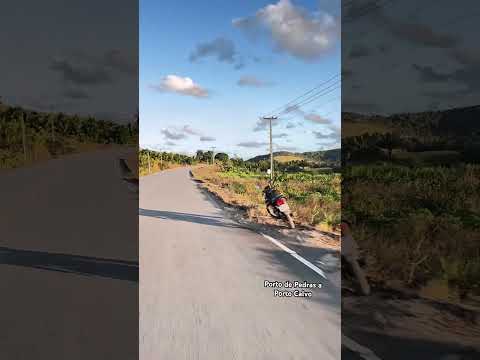 Rodovia AL 460 . Porto de Pedras a Porto Calvo. Perfeito! #viagemdemoto #praiasdonordeste