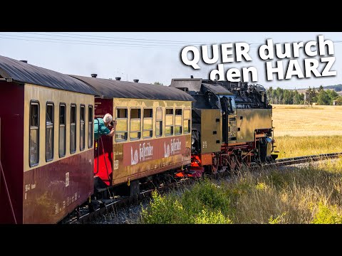 Mit der HSB durch den Harz von Quedlinburg bis Nordhausen - Selketalbahn und Harzquerbahn