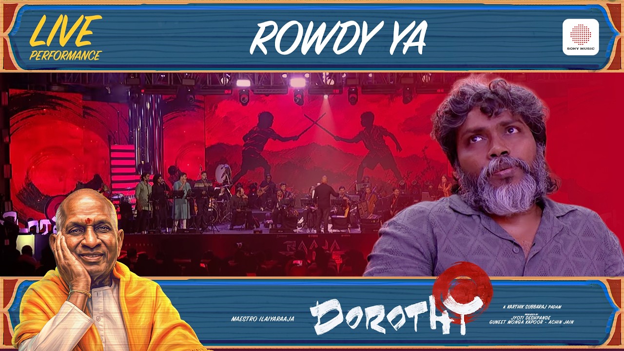 Rowdy Ya - Dorothy Audio Launch Live Performance | Ilaiyaraaja | Karthik Subbaraj