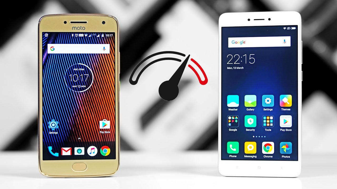 Moto G5 Plus vs Xiaomi Redmi Note 4 Speedtest Comparison!