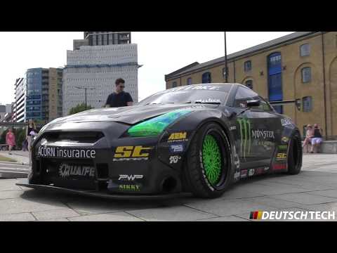 CRAZY 1200HP LSX V8 Powered Nissan GT-R!