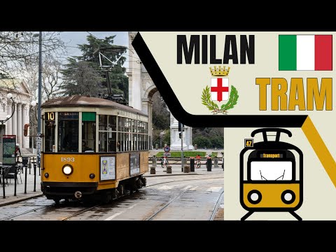 The Iconic Tram System of Milan | Tramvia di Milano 🇮🇹🚃| Urban Transport #47