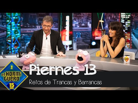 ¿Piernas de hombre o de mujer? El reto de Trancas y Barrancas para Hiba Abouk - El Hormiguero