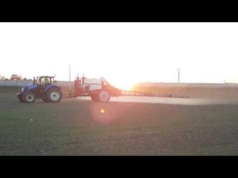 Tehnofavorit Apollo 3000 / New Holland T 5.105 / GPS Section Control / Arag Bravo 400s / OSR
