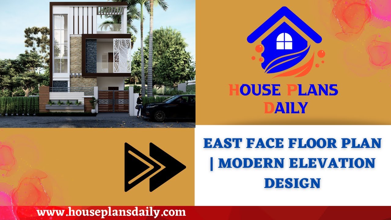 East Face Floor Plan | House Elevation Design
