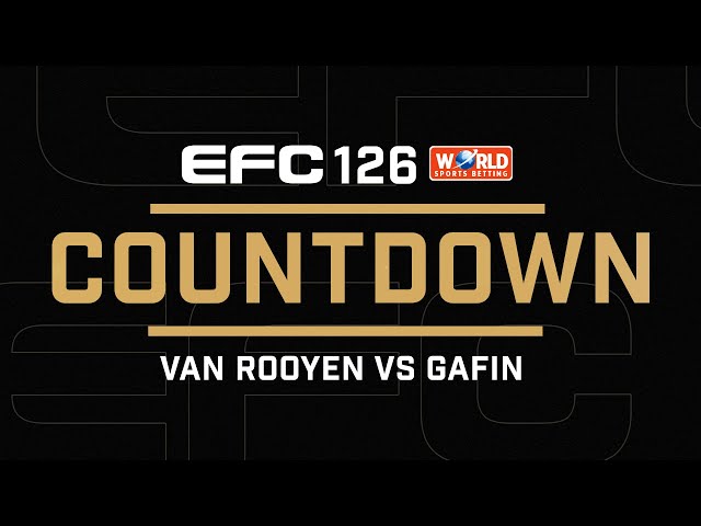 ⚔️ Van Rooyen vs. Gafin Heats Up | EFC 126 Countdown from Johannesburg