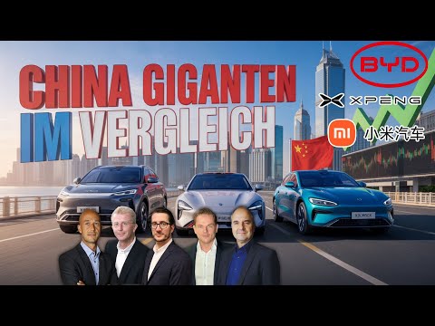 China-Giganten mit Potenzial: BYD vor Bodenbildung, Xpeng als Chance – Xiaomi im Vergleich