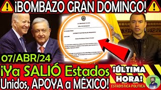 DOMINGAZO ¡ JAQUE MATE Estados Unidos se UNE a Mexico !