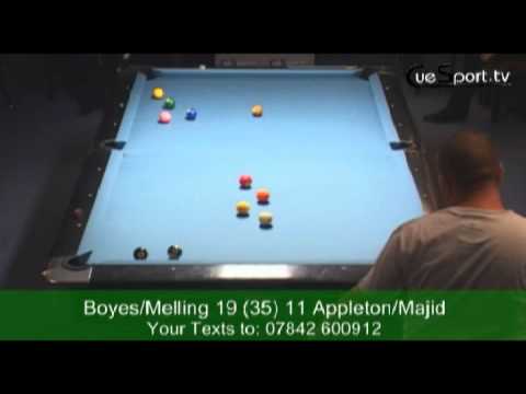 Darren Appleton/Imran Majid v Karl Boyes/Chris Melling - 10-Ball - 7 of 15