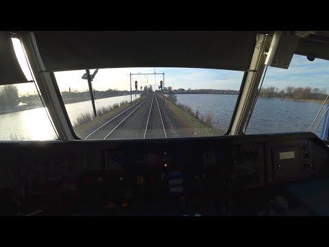 Train Driver's POV Amsterdam - Zandvoort SGM 2018