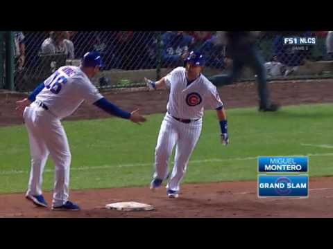 LAD@CHC Gm1: Montero blasts an epic grand slam for the lead