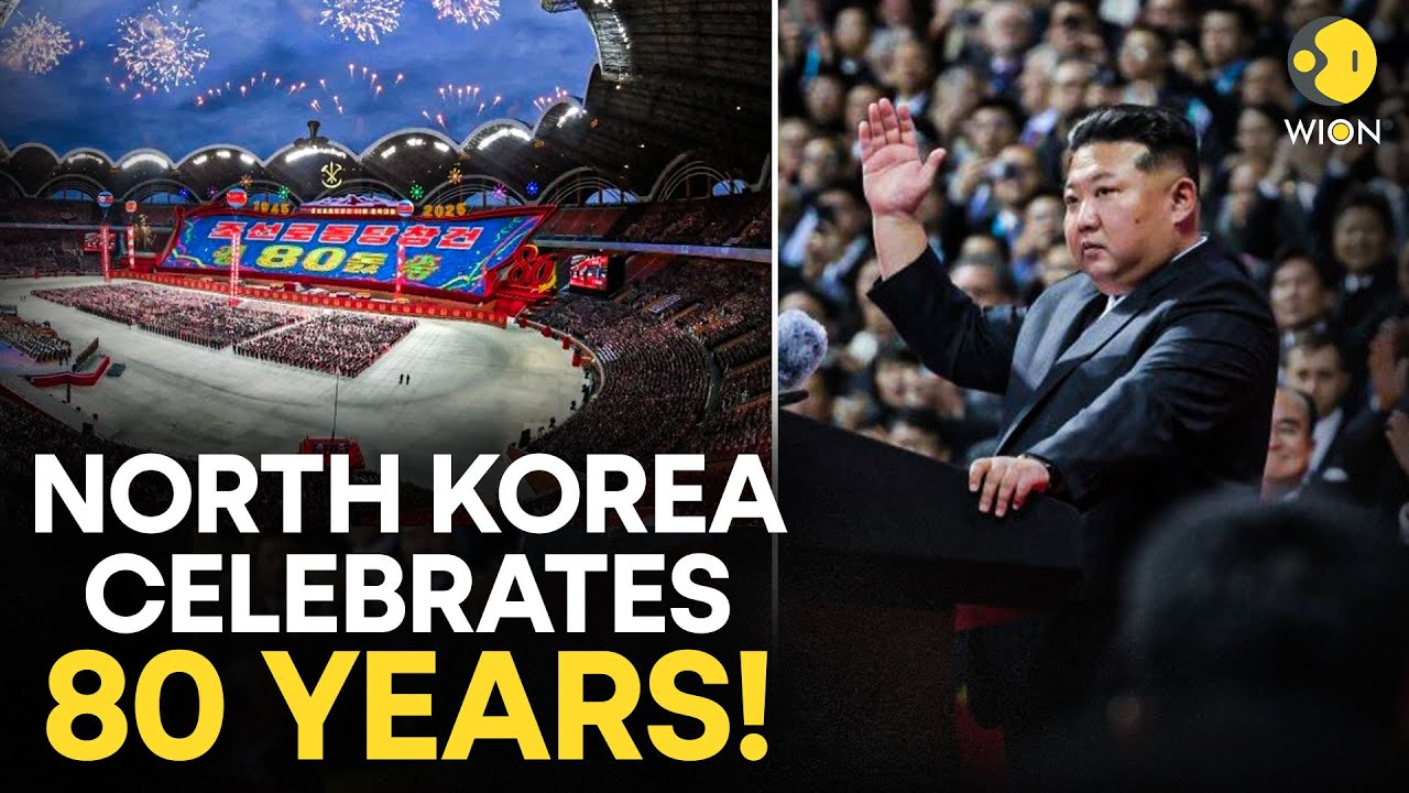 North Korea's Kim Stages Massive Celebration For Ruling Party’s 80th Anniversary | WION LIVE