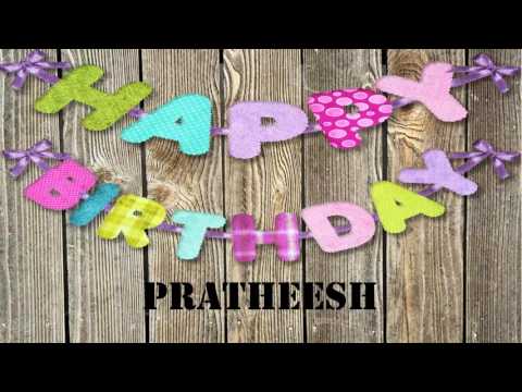 Pratheesh Birthday    Wishes