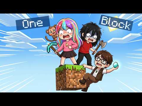 เหลือแค่ 1 บล็อก! จะรอดไหม 🔥🧱 | Roblox : ONE BLOCK l feat. @Bankgarmo  @CooGa